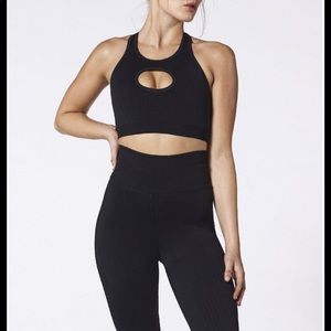 Nux Sphere racerback sport bra sz small-NWT